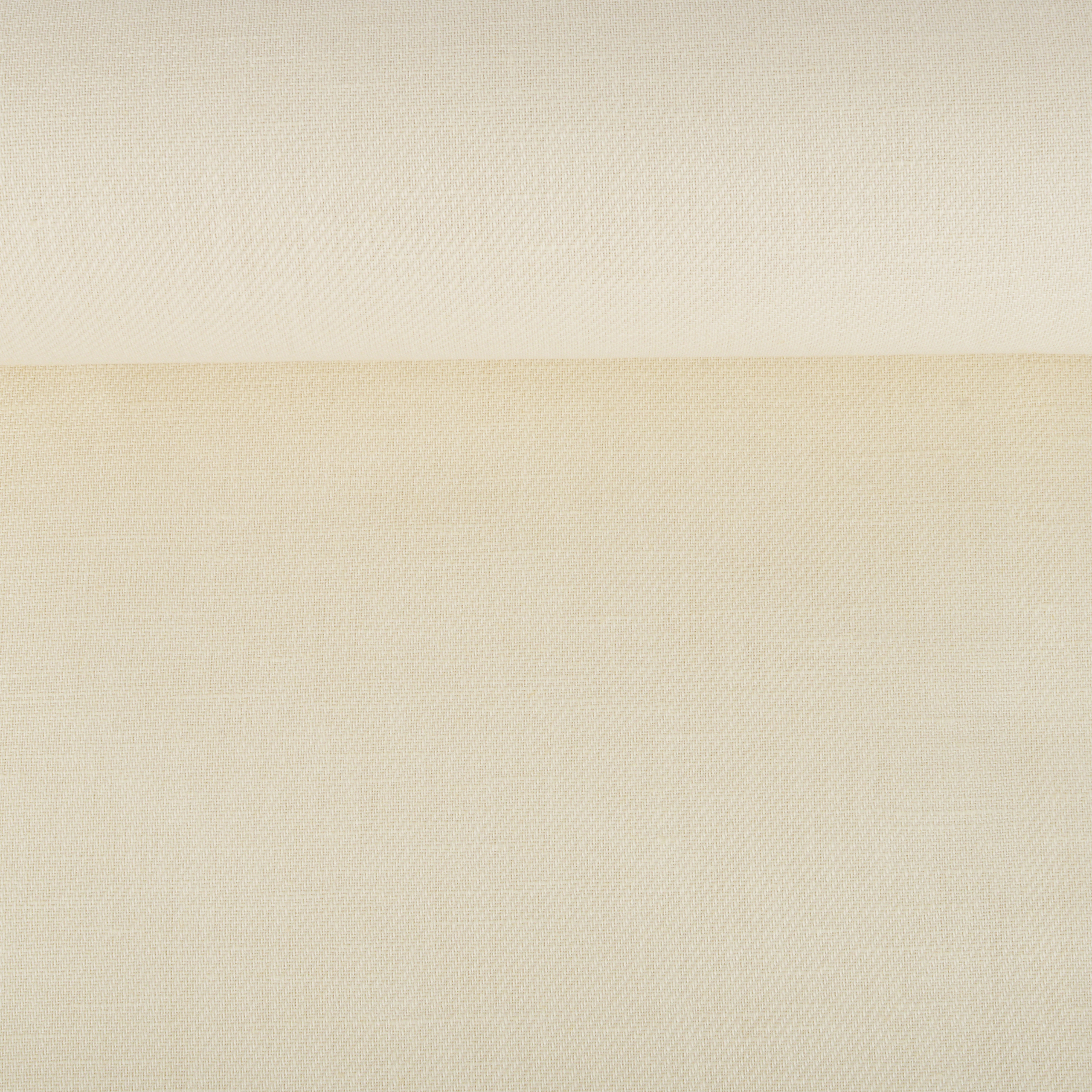 Semi-linen fabric in vanilla, 190 g/m²