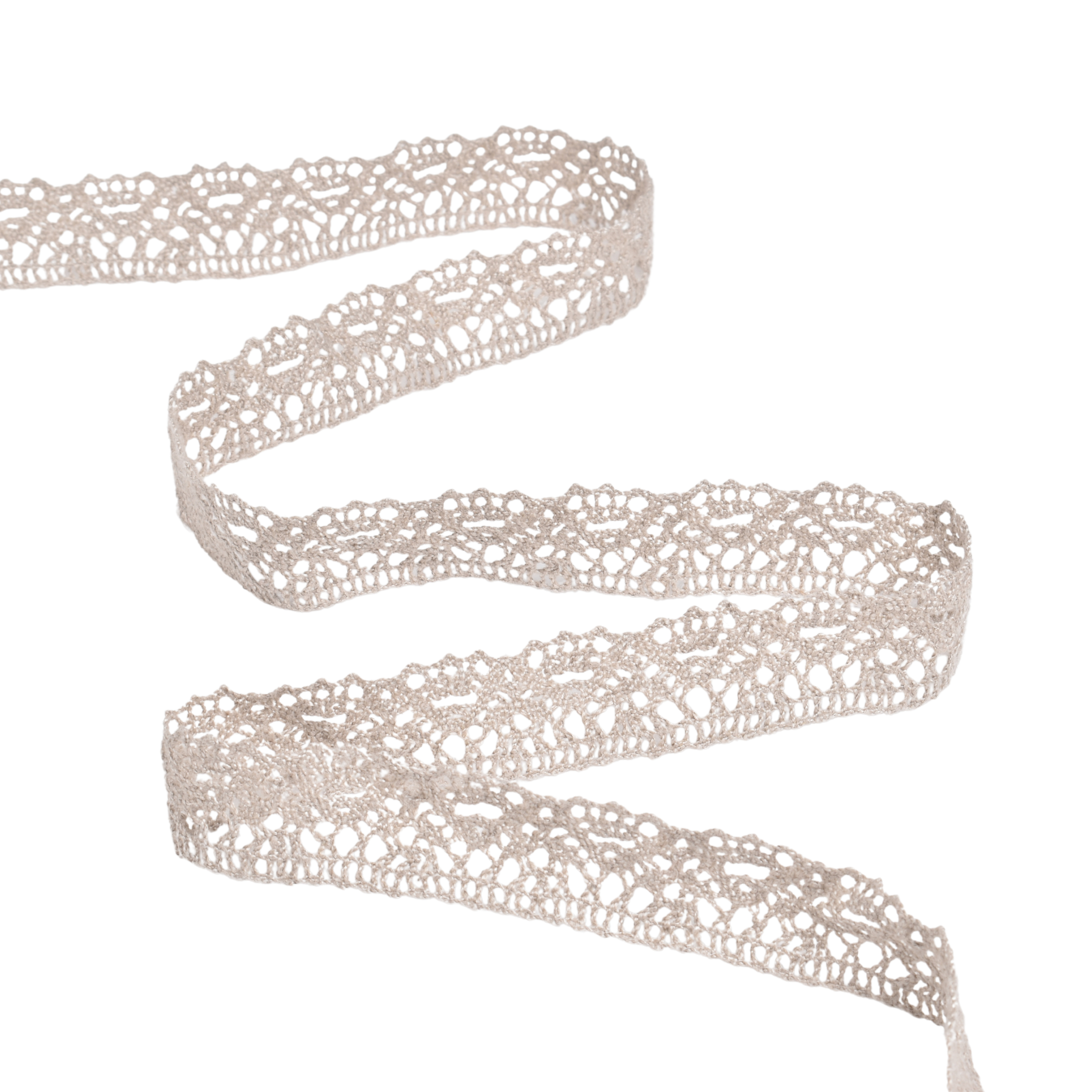 Linen lace in natural Aušra
