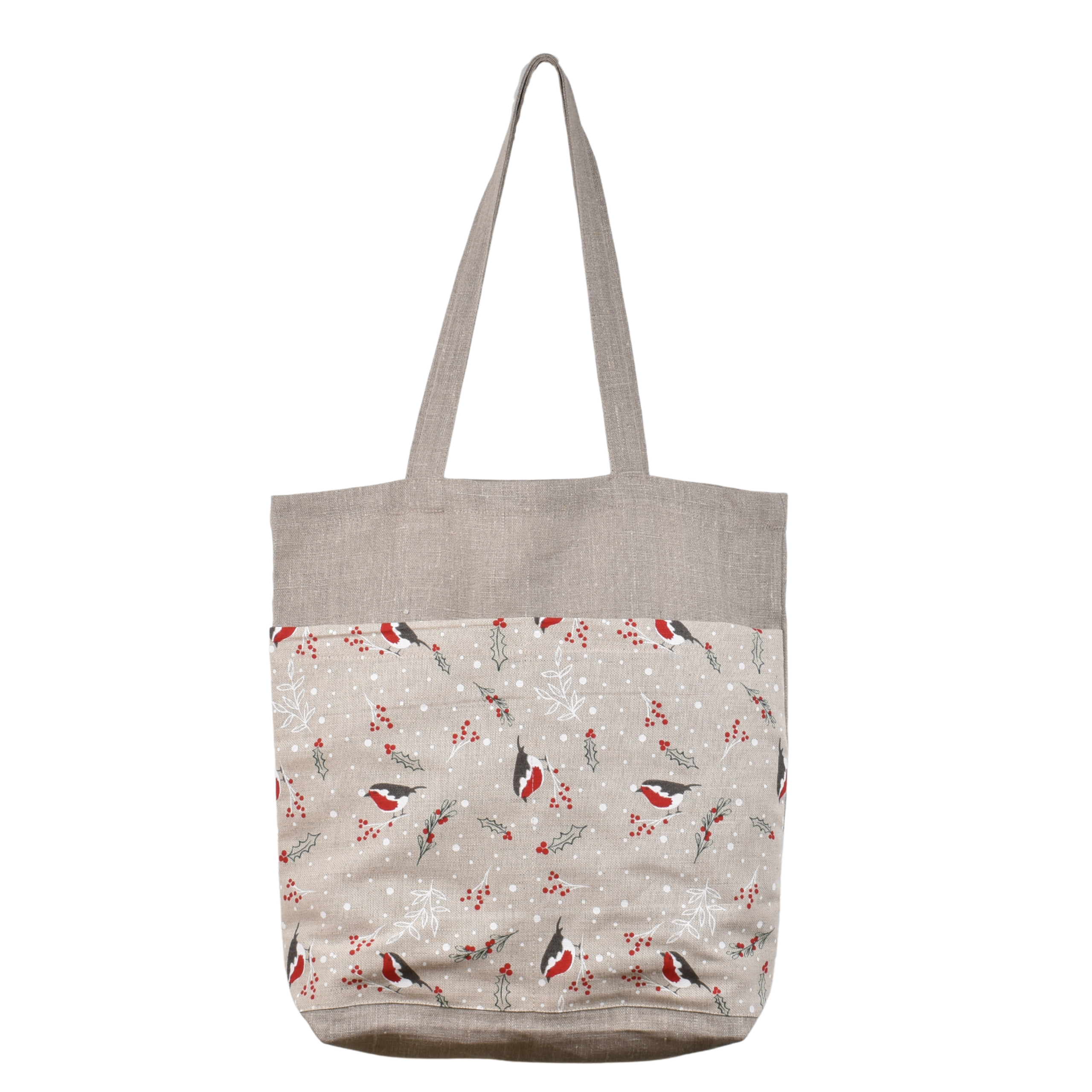 Įvairaus dizaino maišeliai su dviem kišenėmis - Sniegenos