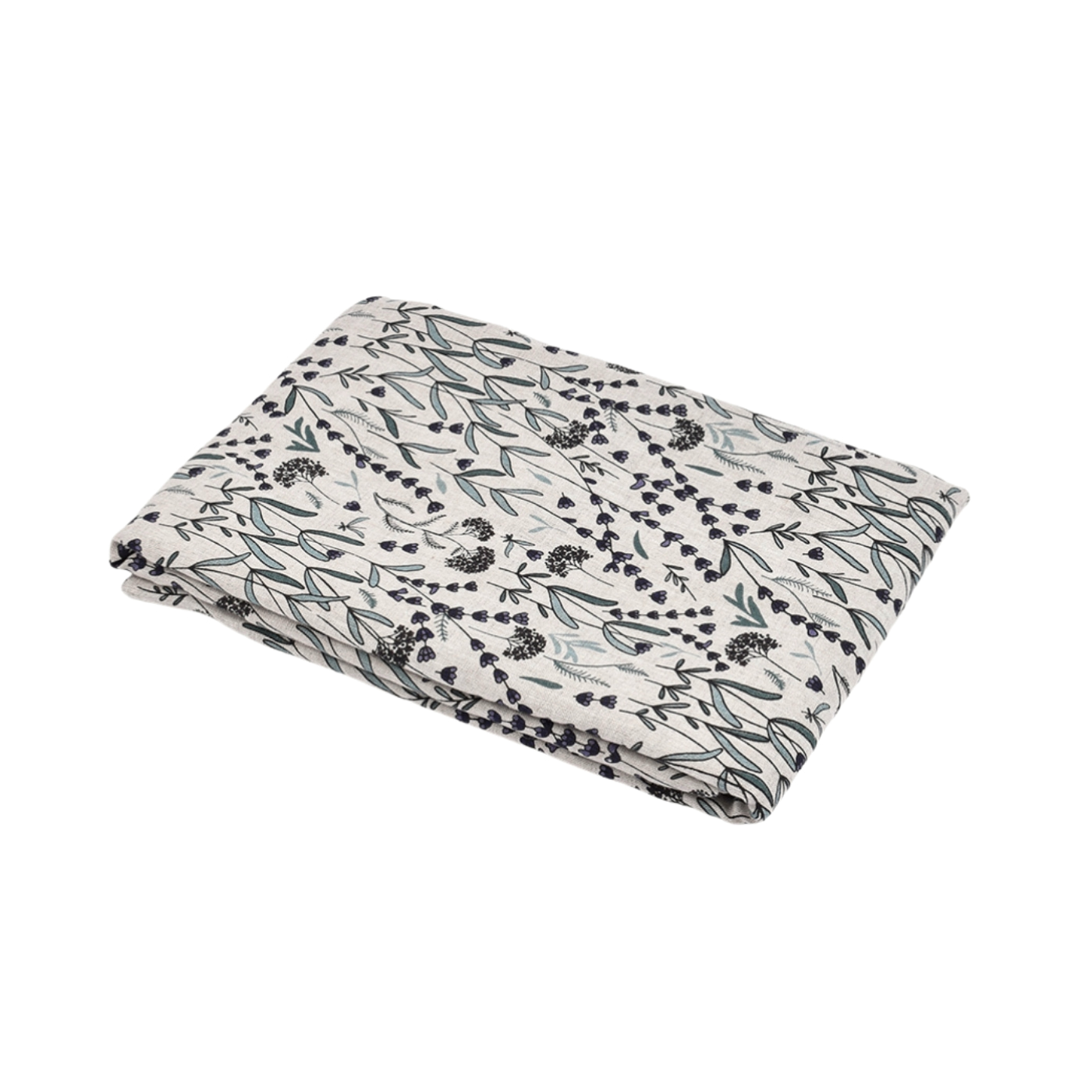 Marginta lininė staltiesė Levanda, keli dydžiai